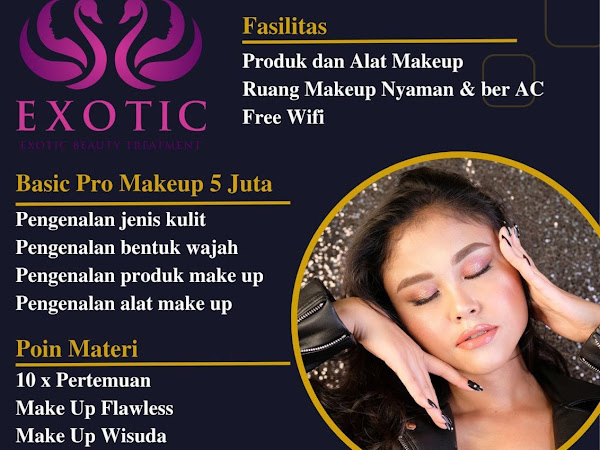 Pendaftaran Kursus Kecantikan Exotic Beauty School